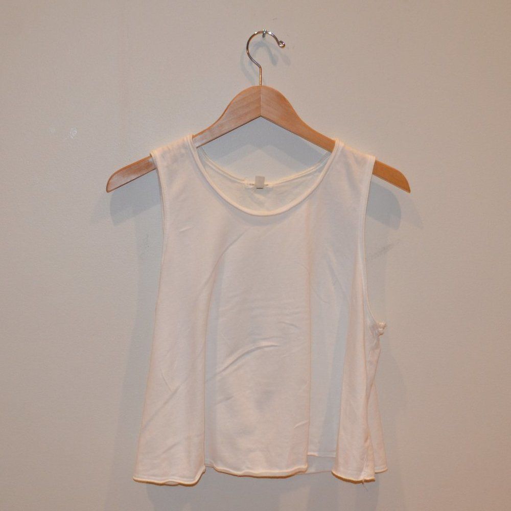Urban Outfitters Brand Silence + Noise Size M White Tank Top